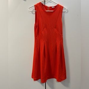Orange summer dress